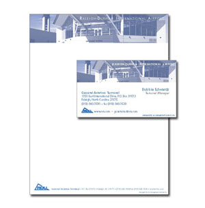 Stationery and Brand Identity Using Existing RDU Logo