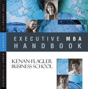 Executive MBA Handbook, Viewbook, Direct Mail, Application, and Admissions Package